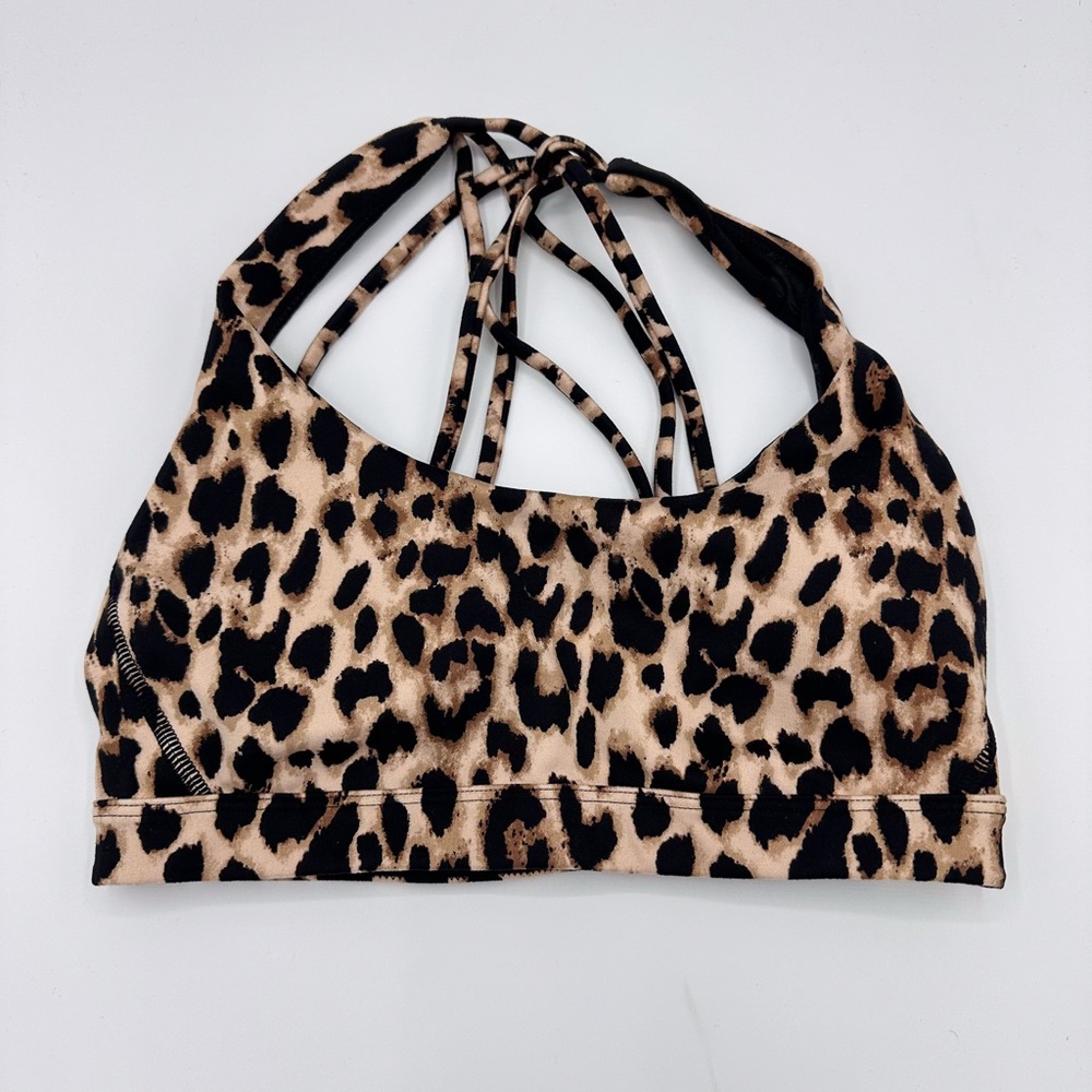 Victoria's Secret Leopard Prink Sports Bralette